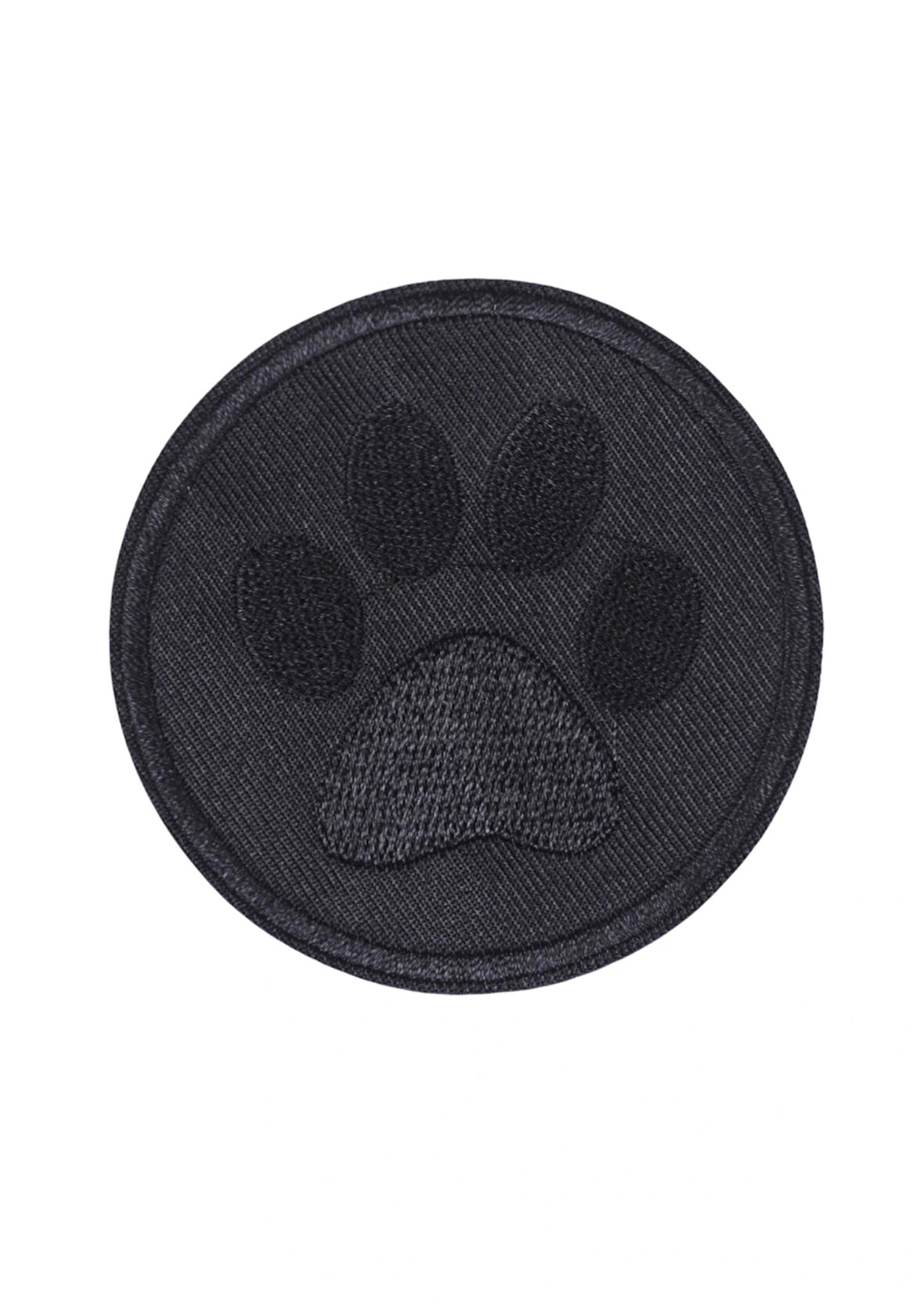 Aplike Ütü İle Yapışan Siyah Pati Arma 5 Cm