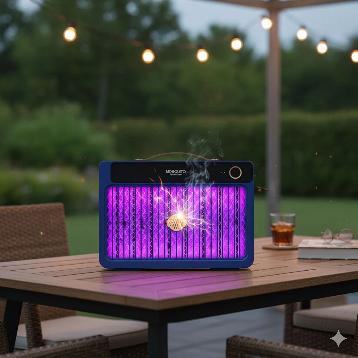 Leyloş 4000mah Şarj Edilebilir Kablosuz 3000v Yüksek Güçlü Elektrikli Sivrisinek Öldürücü Sivrisinek Öldürme Lambası,sinek Kıran Bg-009 2000 Mah