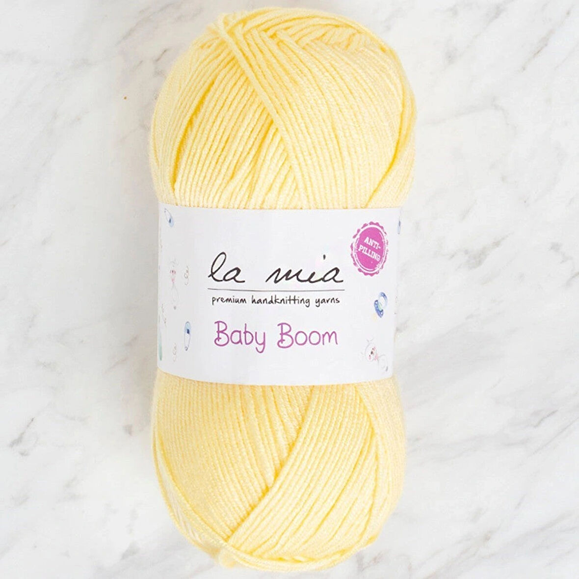 Leyloş Baby Boom Sarı El Örgü İpi - 331 - 34122