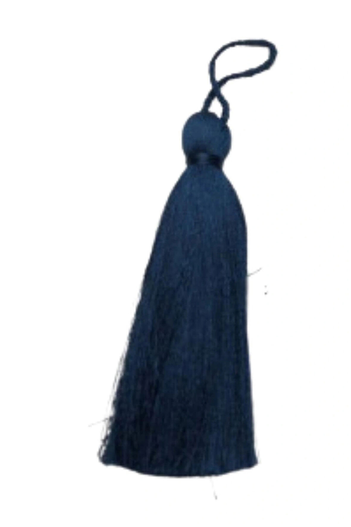 Püskül Tekli 10 Cm 1 Adet Lacivert