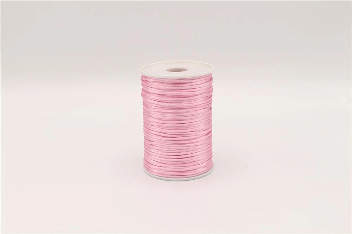 Sıçan Kuyruğu İp 2 Mm Pembe 90 Mt