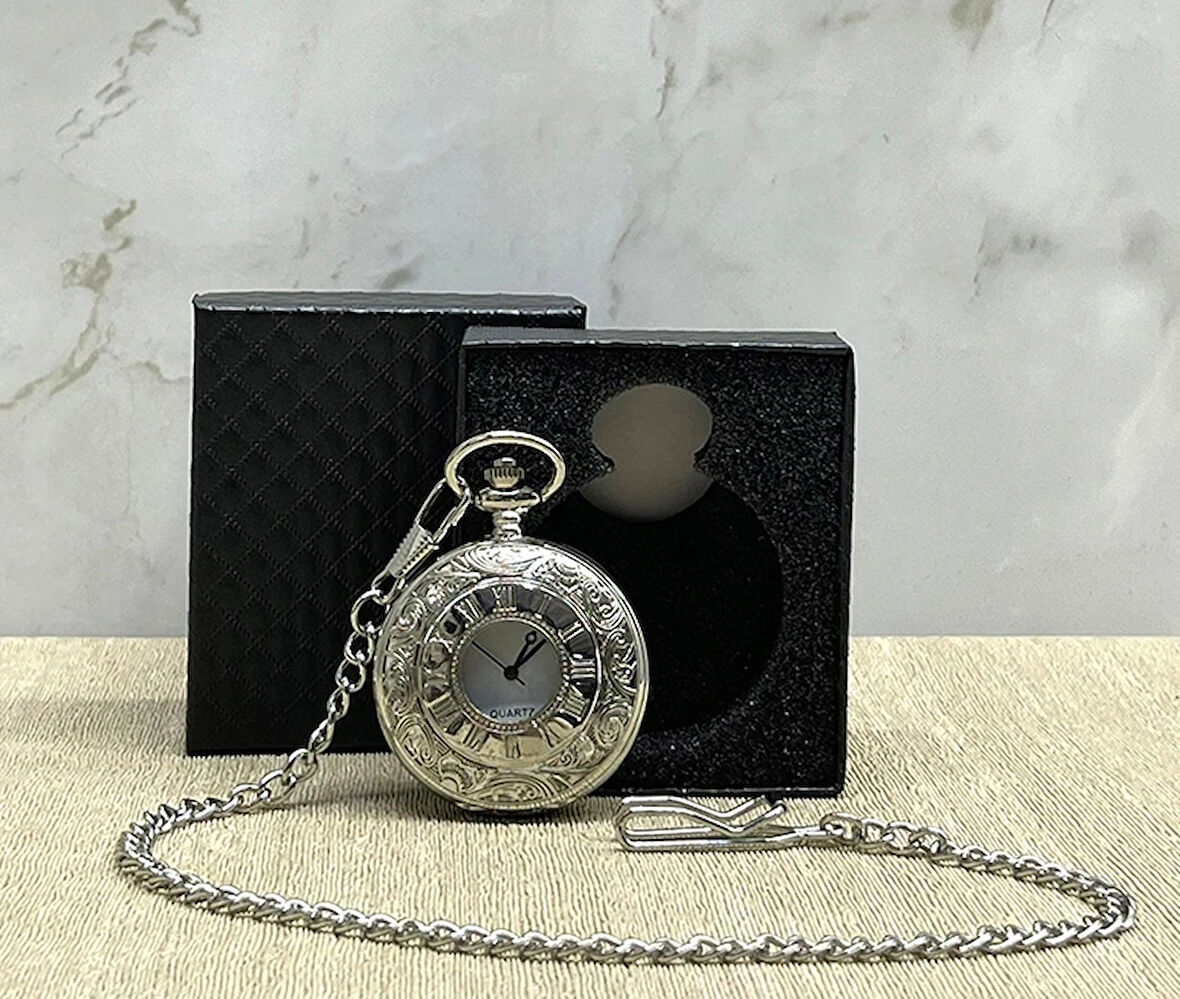 Özel Kutulu Antik Köstekli Saat Model 5