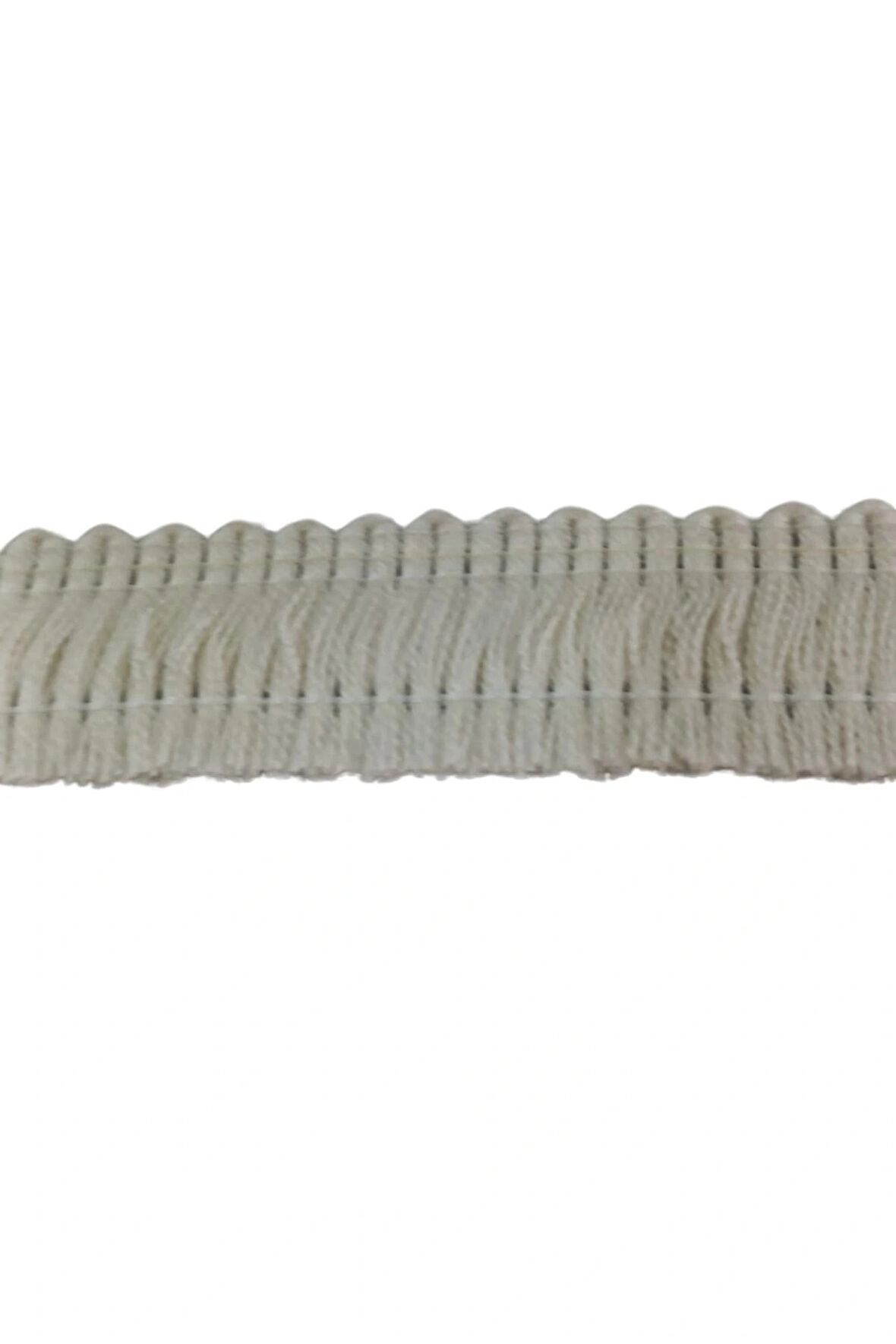 Pamuk Püskül Şerit En 3 Cm Krem 1 Metre