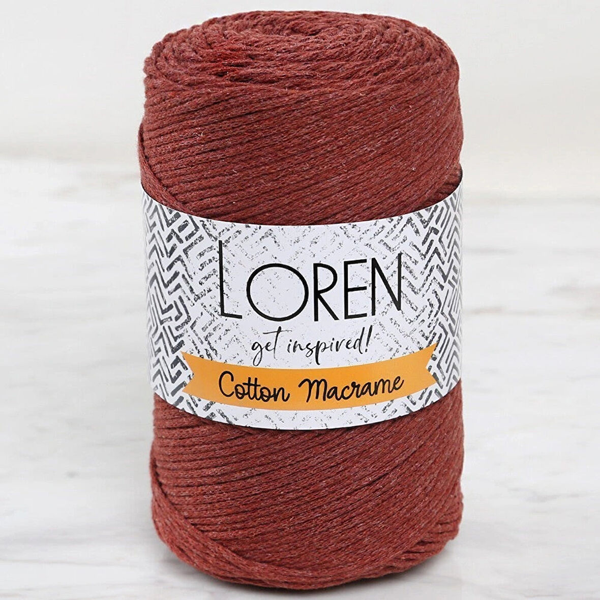 Leyloş Cotton Macrame Kiremit - L035