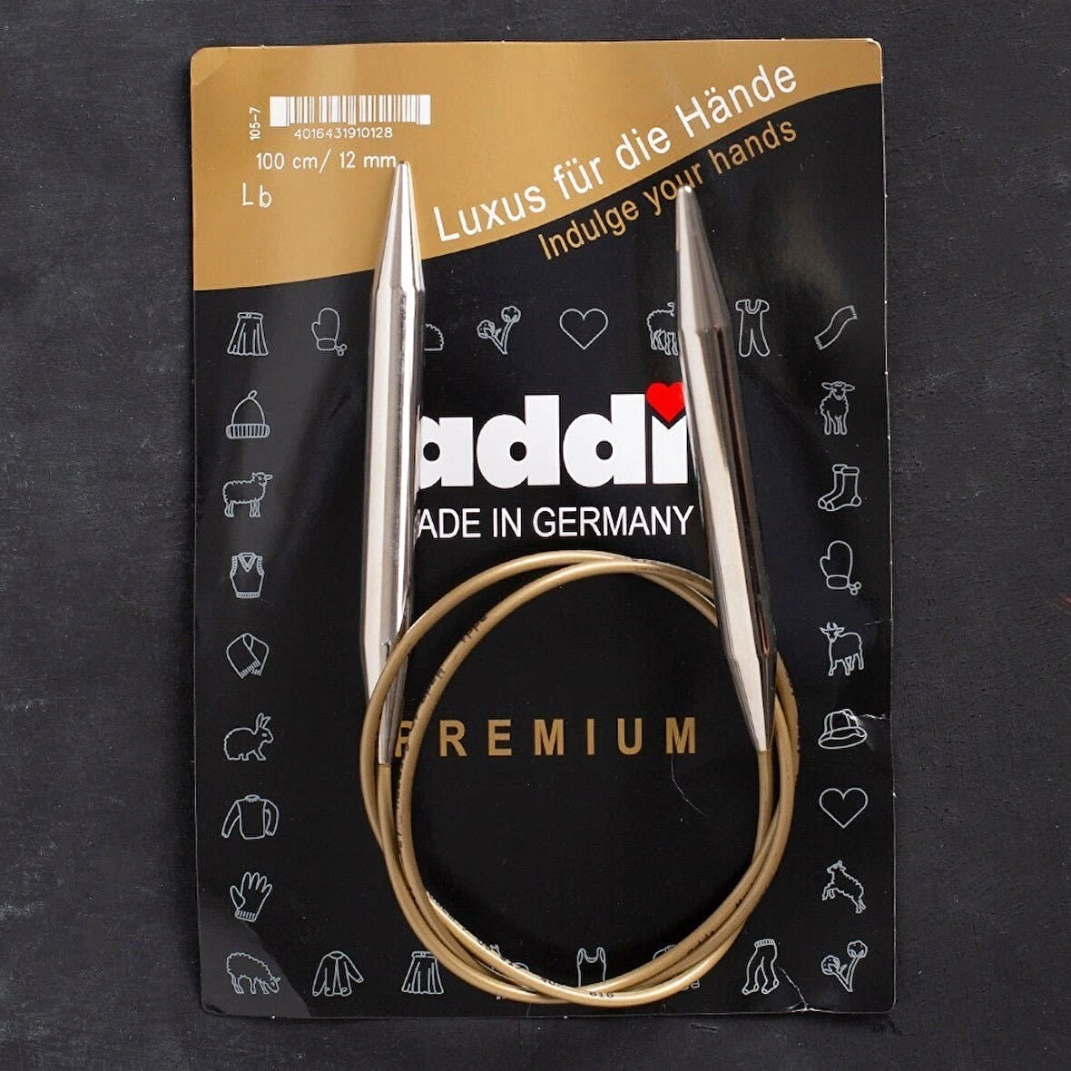 Leyloş 12mm 100cm Klasik Misinalı Şiş- 105-7