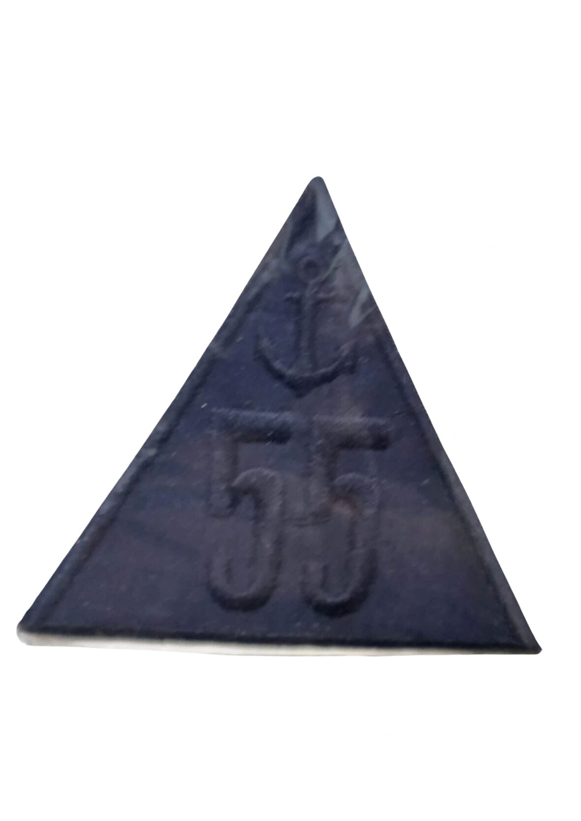Aplike Ütü İle Yapışan Üçgen Çapa 55 Arma 5x4 Cm
