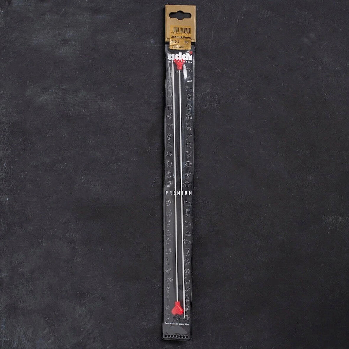 Leyloş 2mm 35cm Klasik Alüminyum Hızlı Örgü Şişi - 2