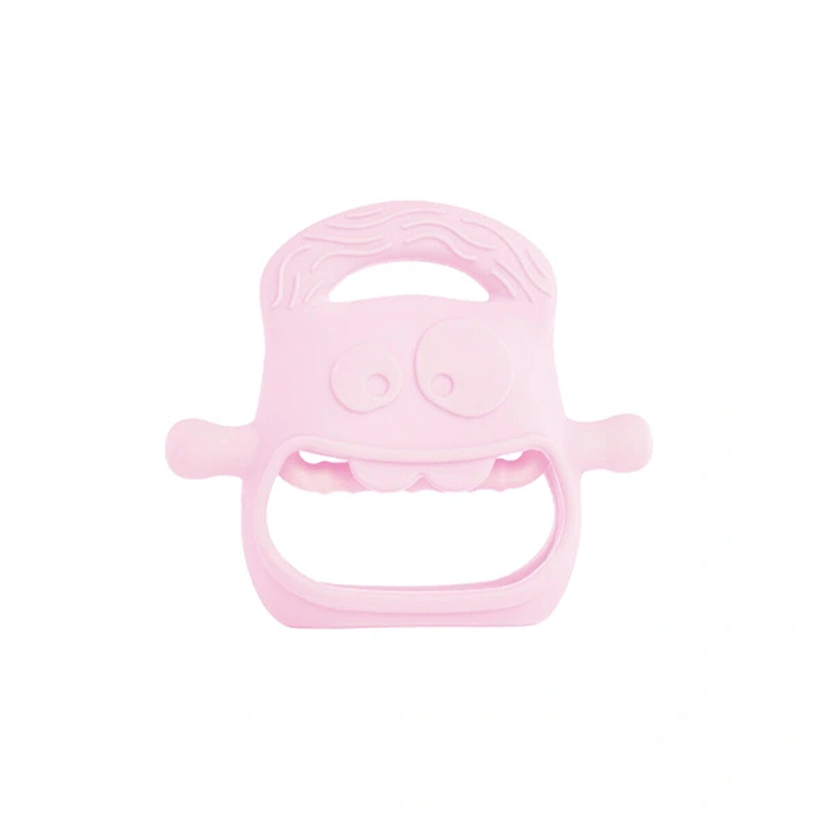 Pembe Bebek Silikon Diş Kaşıyıcı