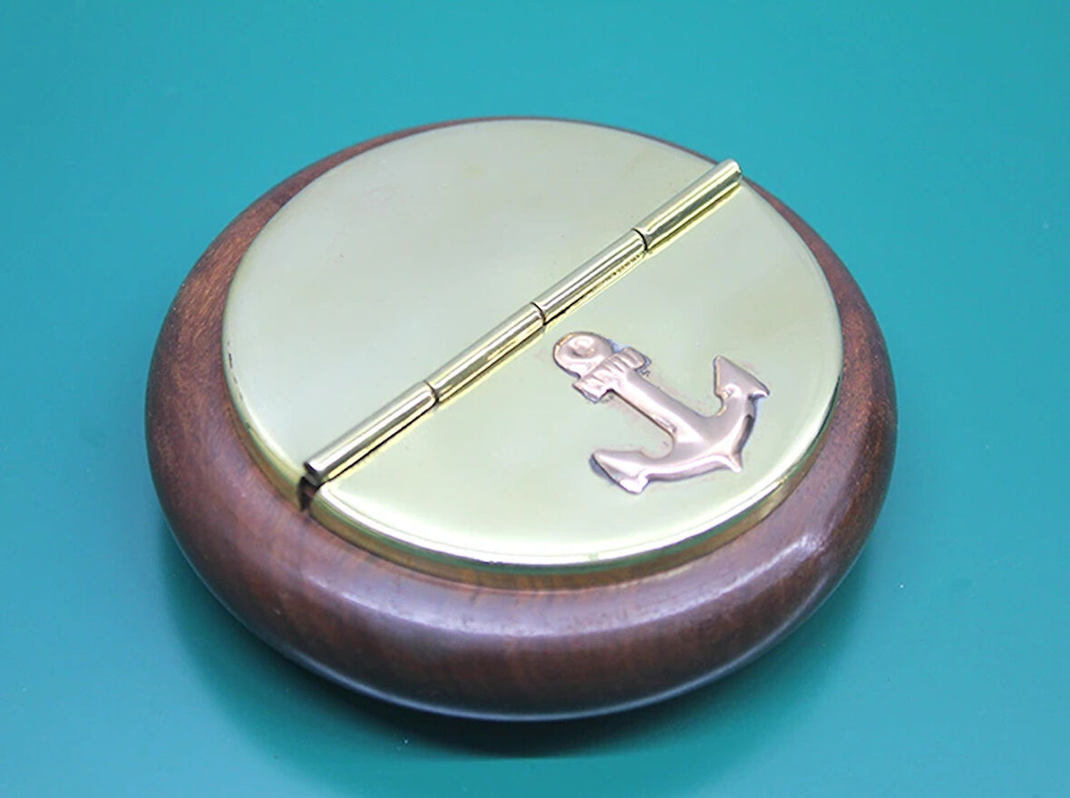 Ahşap Pirinç Çapalı Küllük