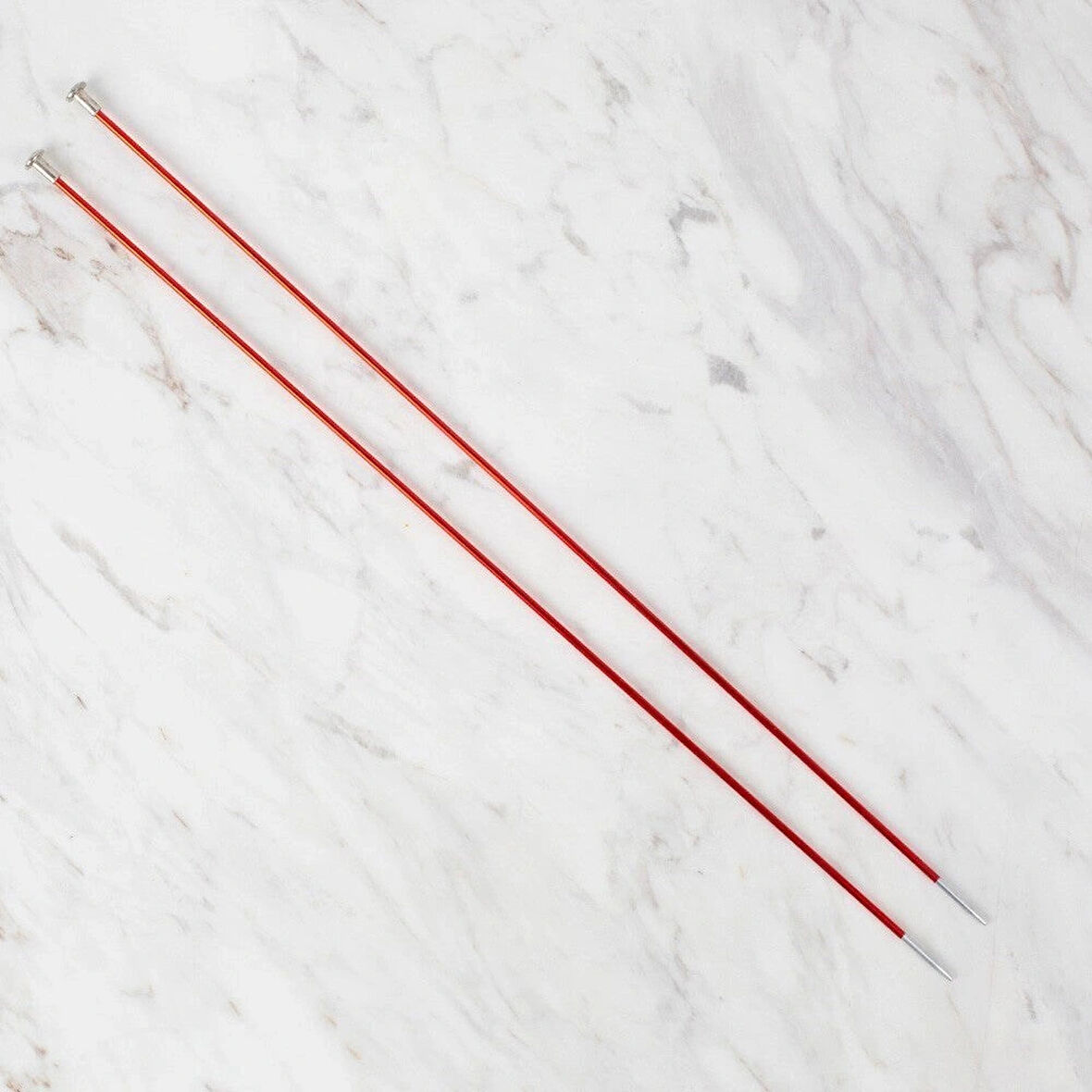 Leyloş Rythm 2,5mm Kırmızı Renkli Metal Örgü Şişi