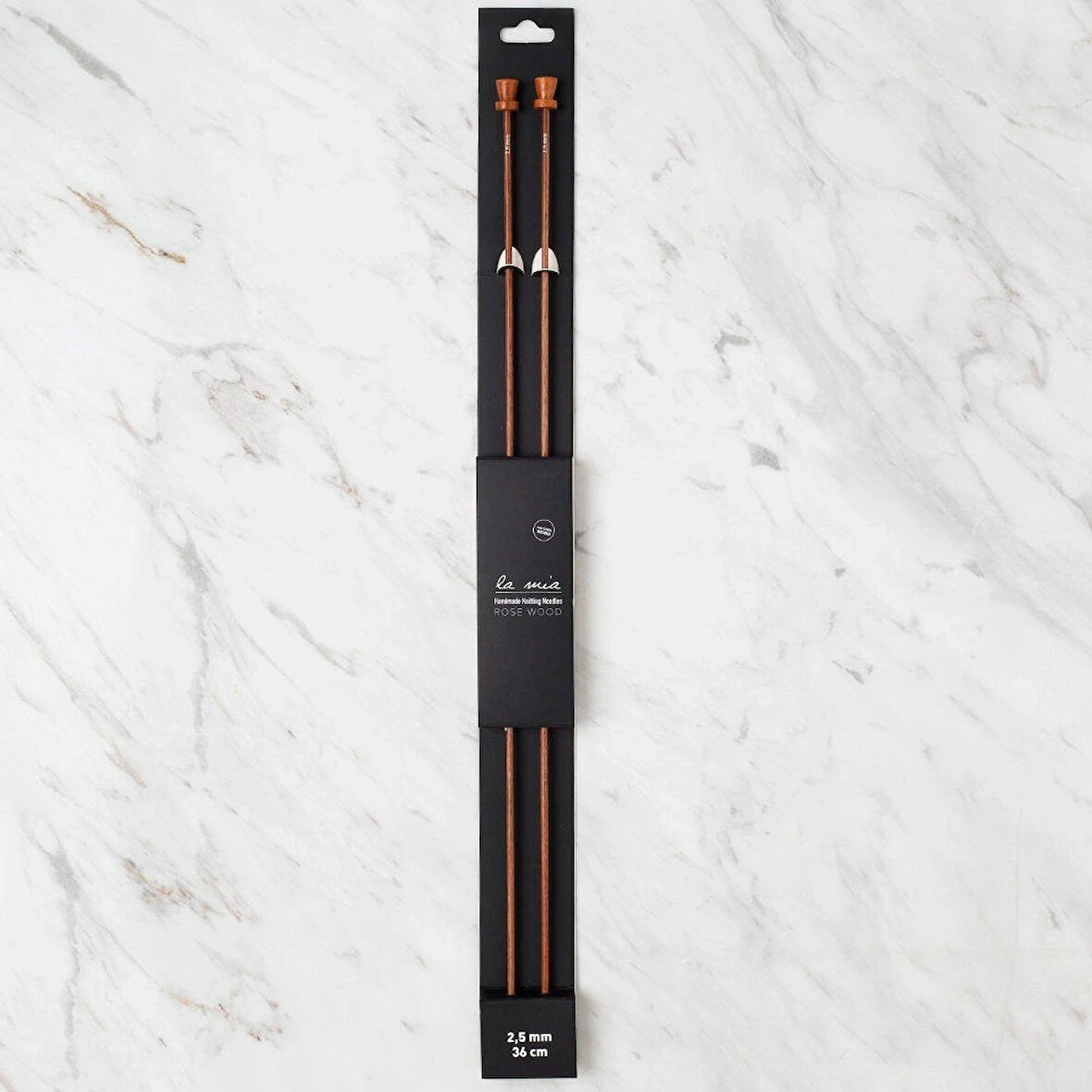 Leyloş Rosewood 2.5 Mm 36 Cm Ahşap Örgü Şişi