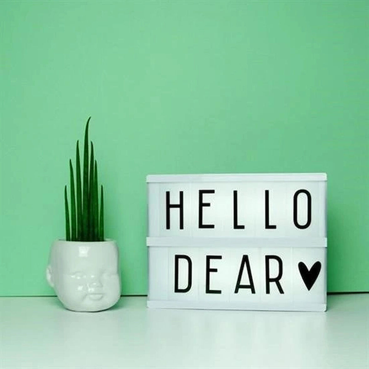 Leyloş Sinematik Lightbox Dekorasyon Aydınlatma Aksesuarları (a5 Boyut)