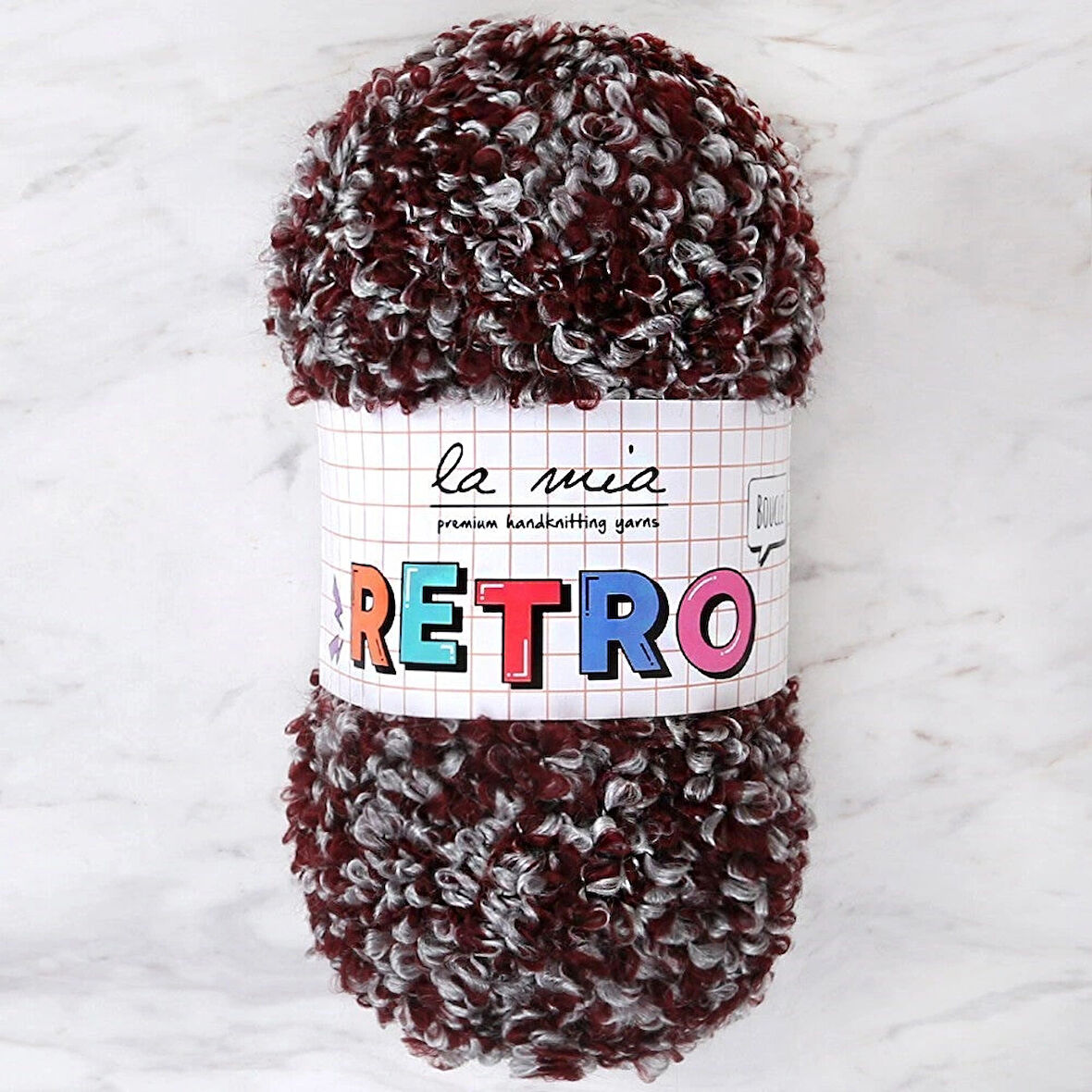 Leyloş Retro Ebruli El Örgü İpi - Lm1533