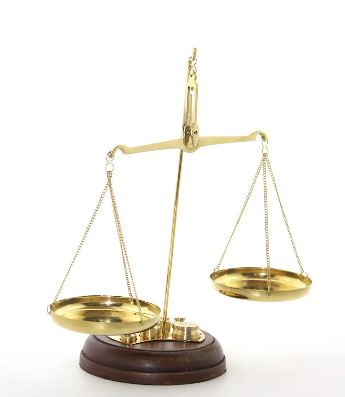 Pirinç Terazi Model 1