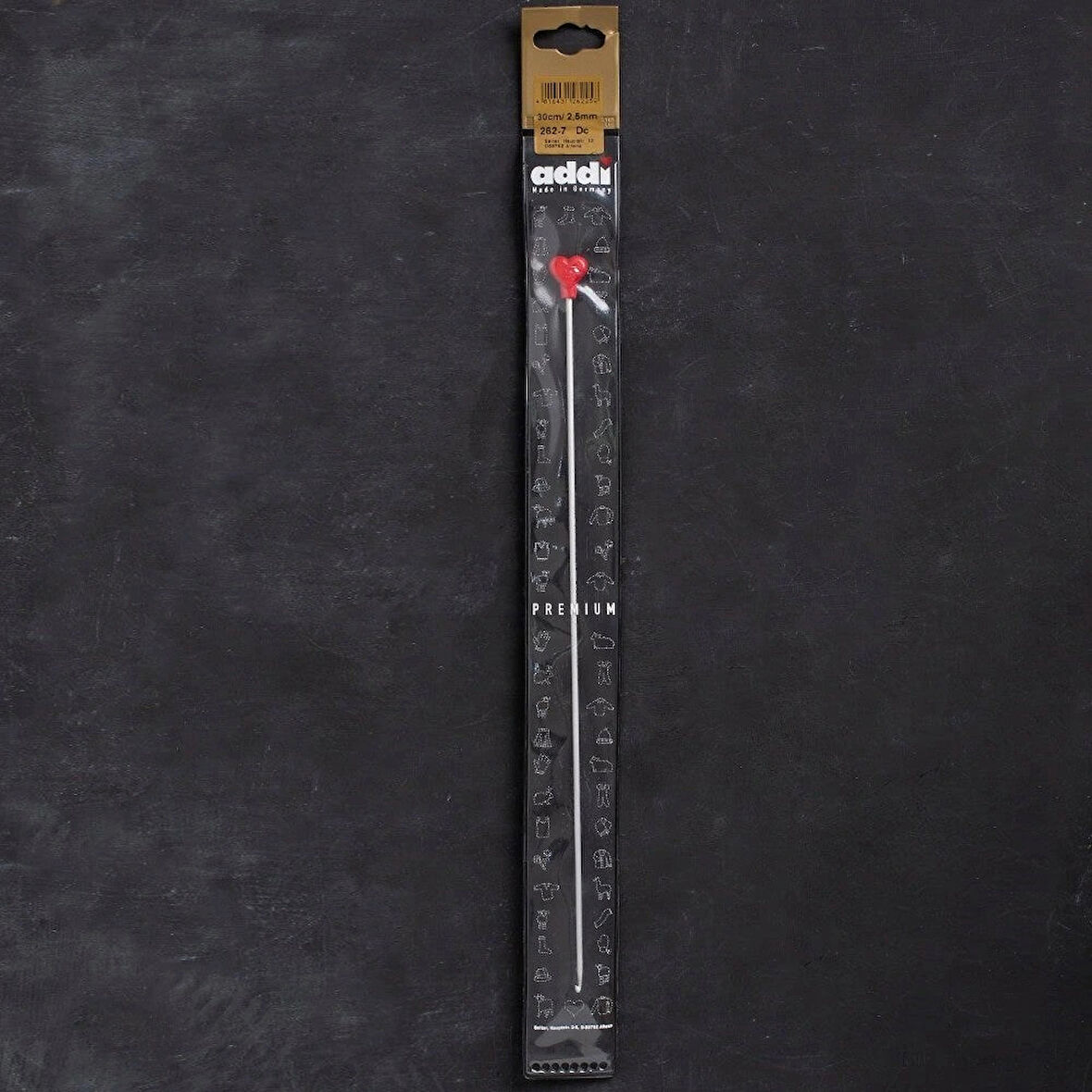 Leyloş 2,5mm 30cm Klasik Alüminyum Tunus Tığı - 262-