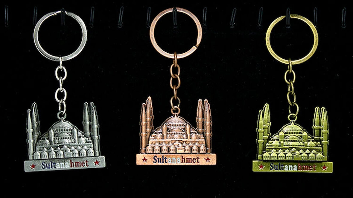 Metal Sultanahmet Anahtarlık