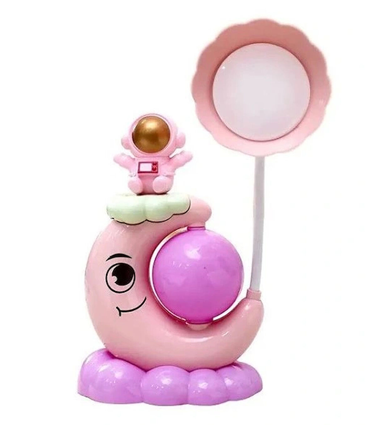 Çocuk Odası Ay Ve Astronot Desenli Gece Lambası