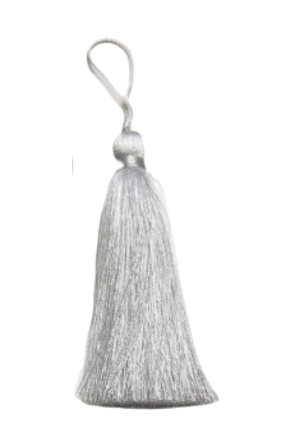 Püskül Tekli 10 Cm 1 Adet Beyaz