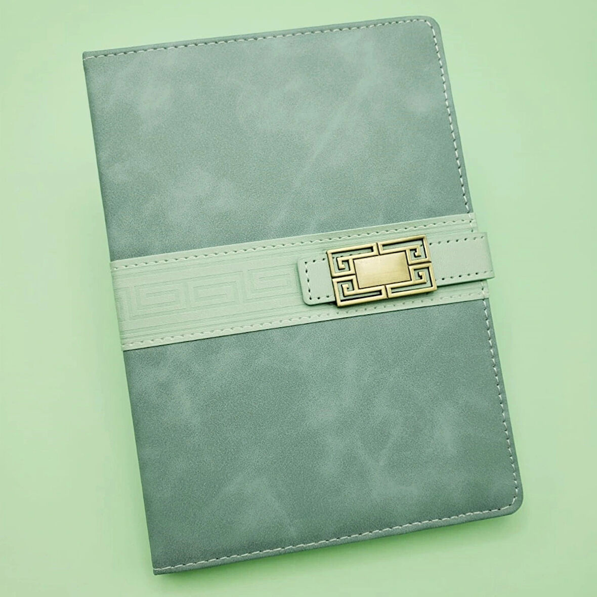 Tarihsiz Ajanda Defter Su Yeşili