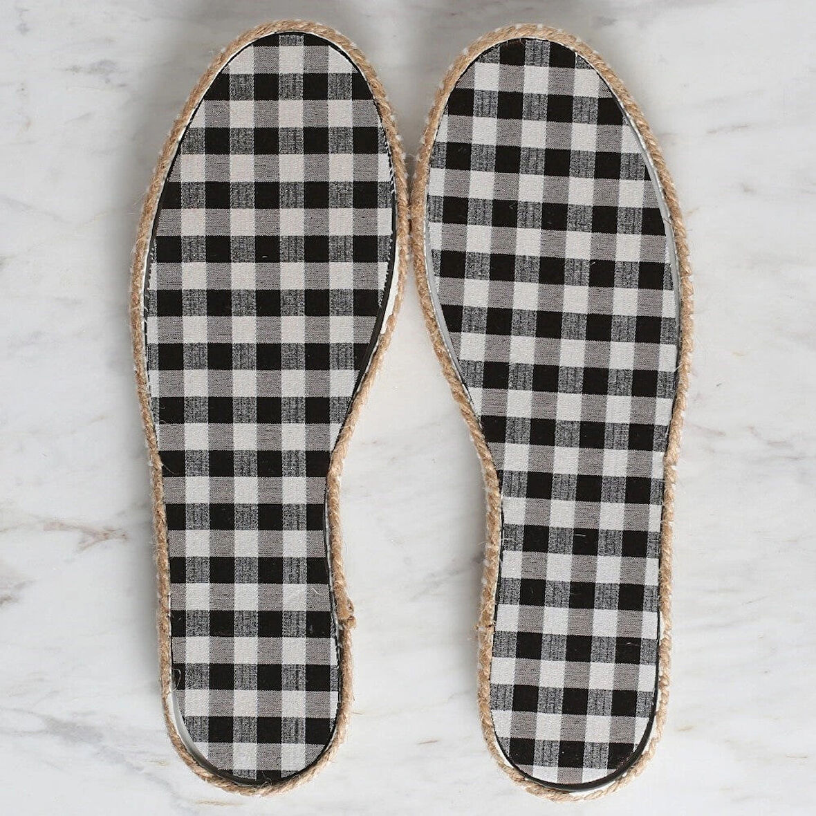 Leyloş Dar Hasır Espadril / Ayakkabı Tabanı 36 Numa