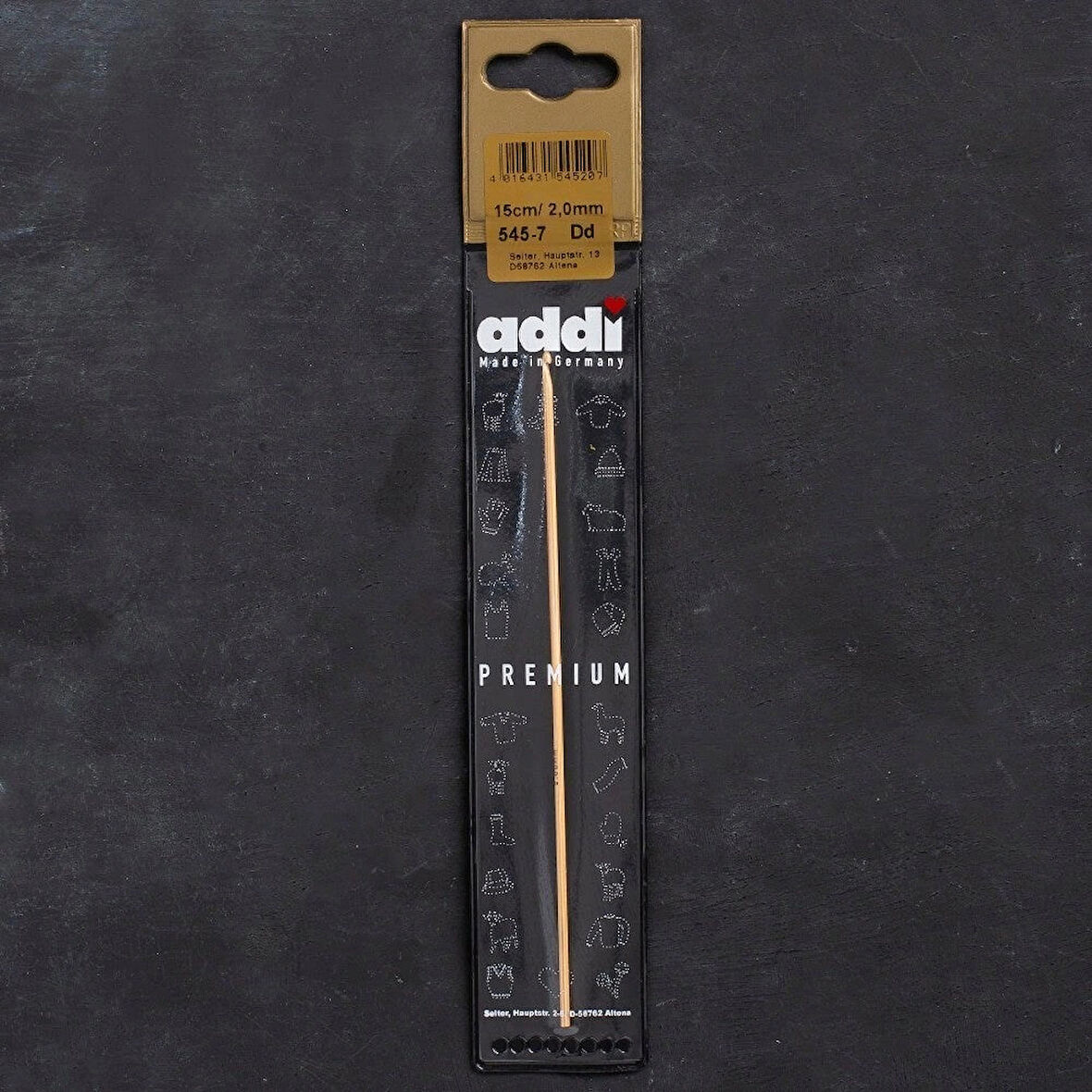 Leyloş Bambus 2mm 15cm Bambu Yün Tığ - 545-7