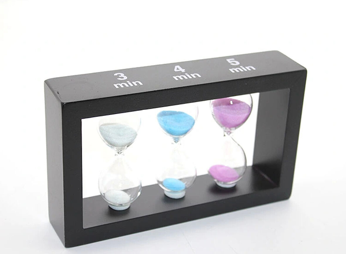 Ahşap Kum Saati Model 4