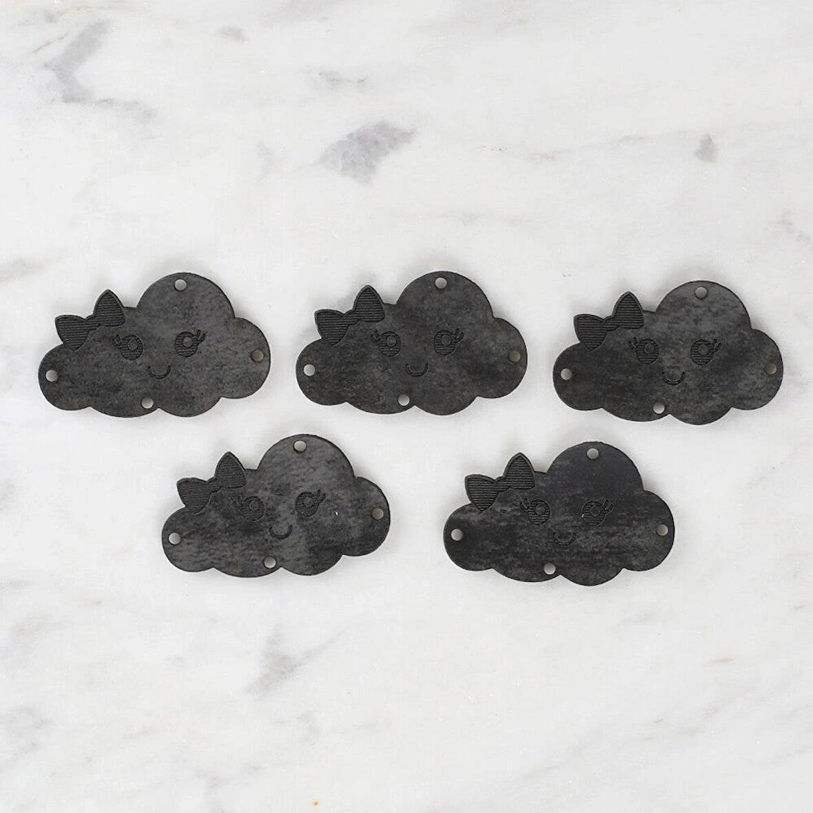 Leyloş Crafts Figürlü Deri Arma 5 Adet - 1573