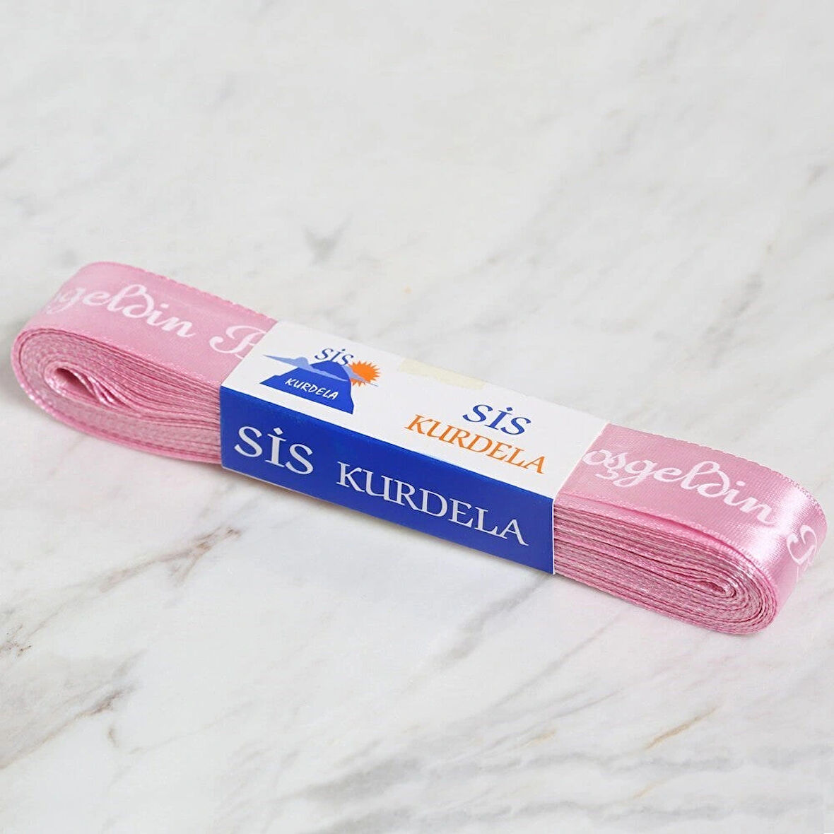 Leyloş Crafts 2cm 10 Mt Pembe Saten Hoşgeldin Bebek