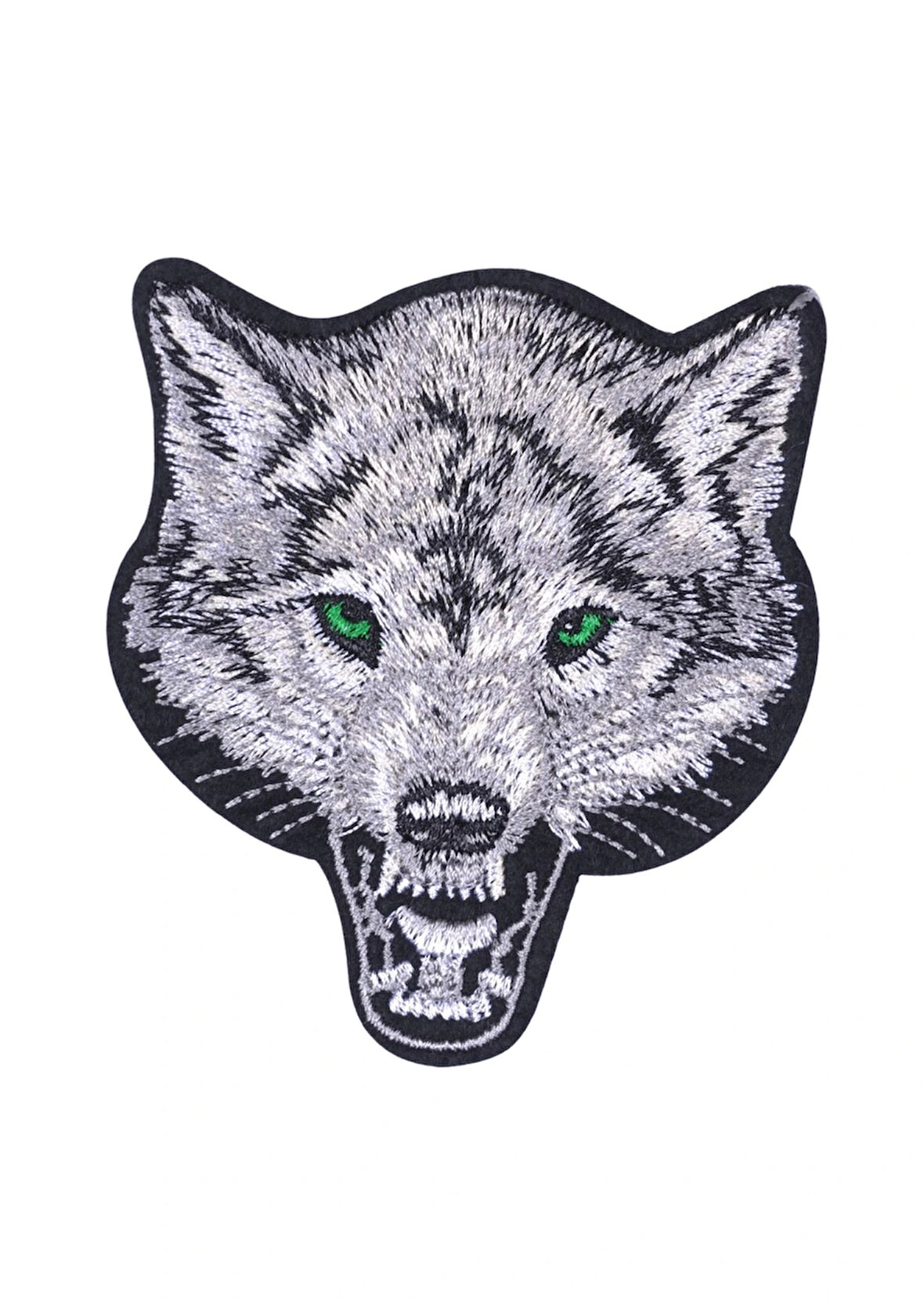 Aplike Ütü İle Yapışan Kurt Yeşilgöz Arma 7x6 Cm