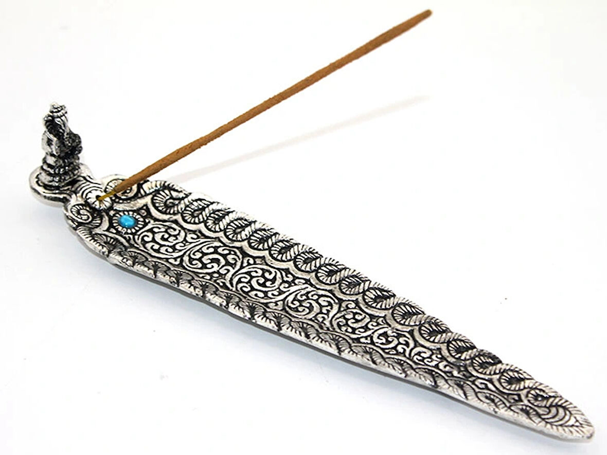 Metal Kayık Ganeşa Tütsülük Model 3