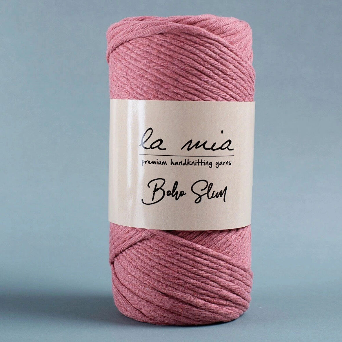 Leyloş Boho Slim Gül Kurusu El Örgü İpi -l090 - 34196