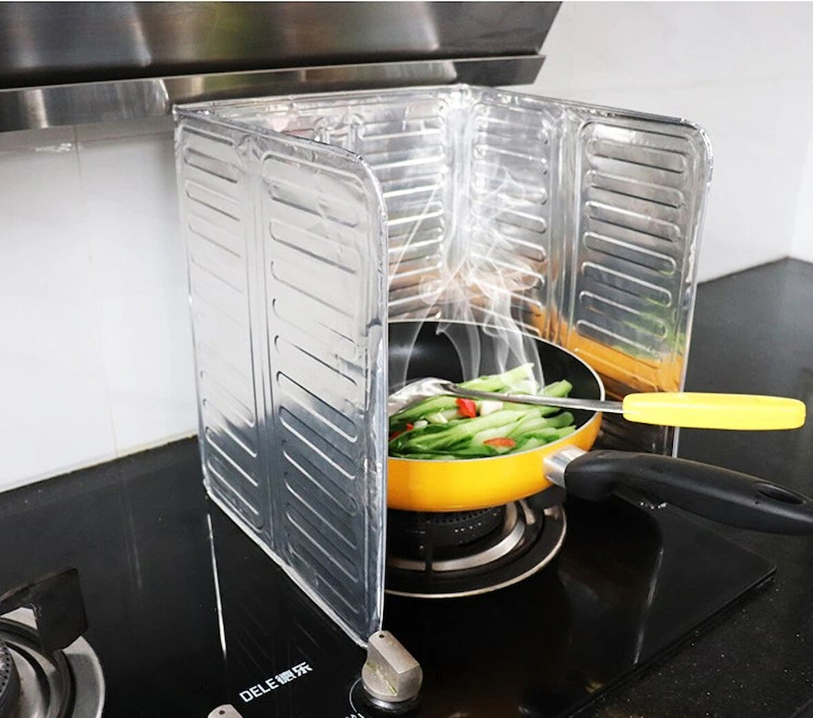 Ocak Yağ Koruyucu Alüminyum Paravan