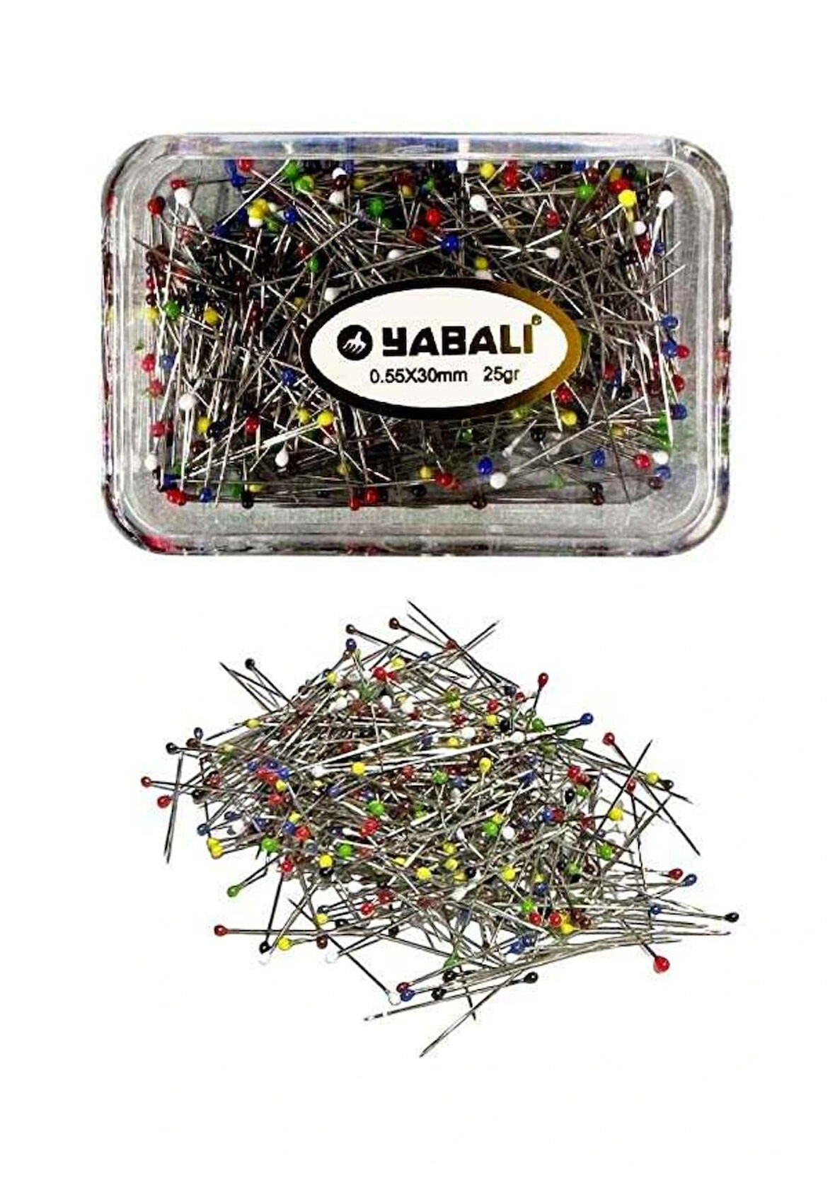 Minelli İğne Renkli Kutuda 25 Gr