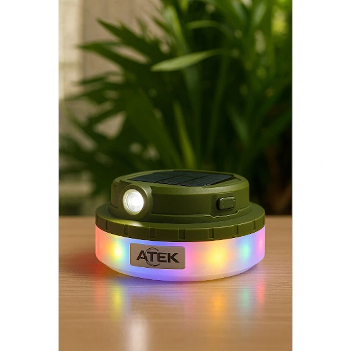 Güneş Enerjili Makara Led Kamp Lambası