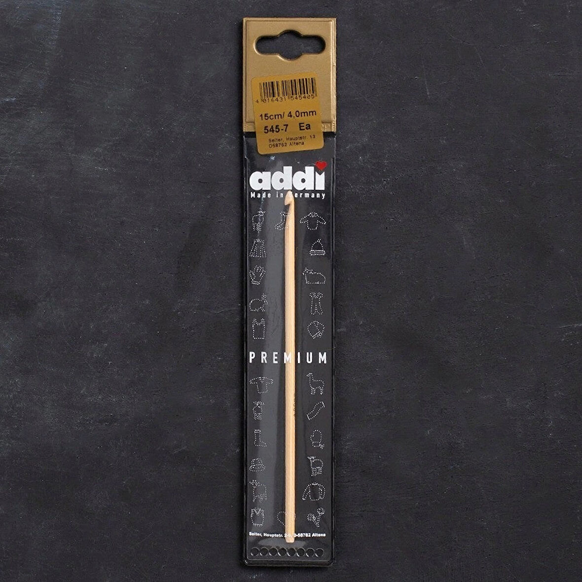 Leyloş Bambus 4mm 15cm Bambu Yün Tığ - 545-7