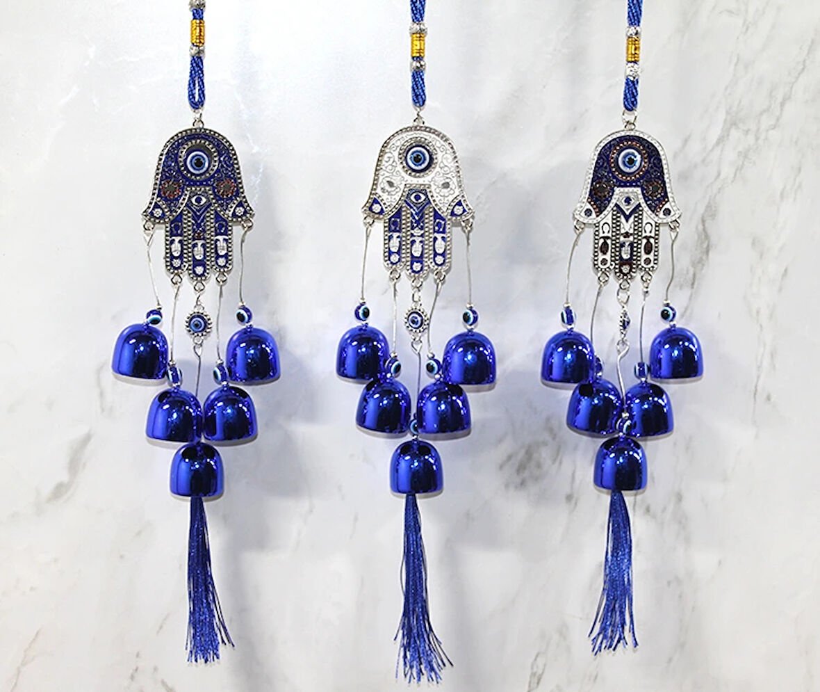 Metal Nazar Boncuğu Çan Model 19