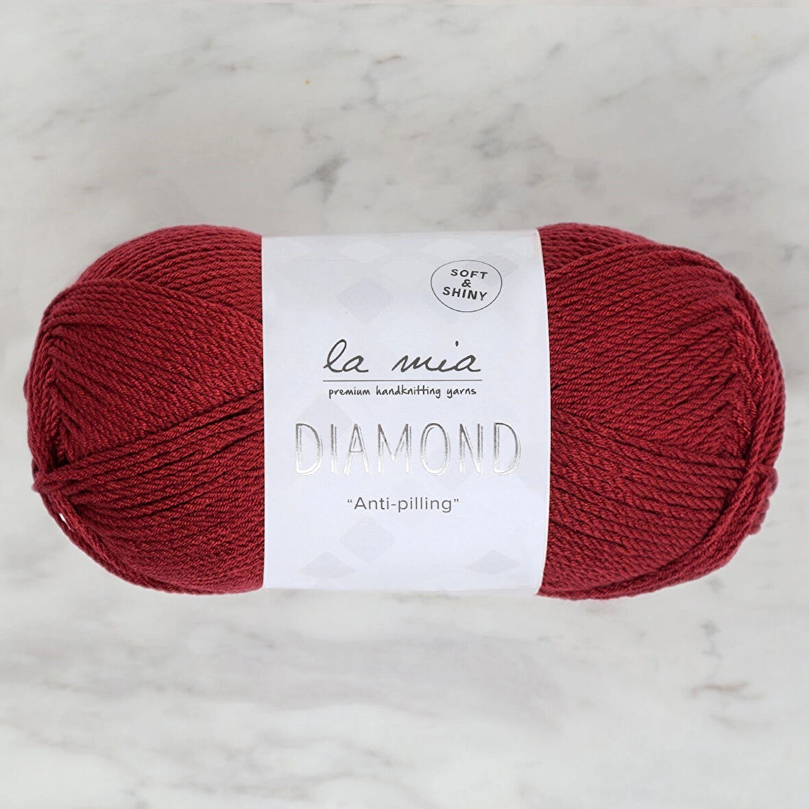 Leyloş Diamond Bordo El Örgü İpi - L065 - 33726