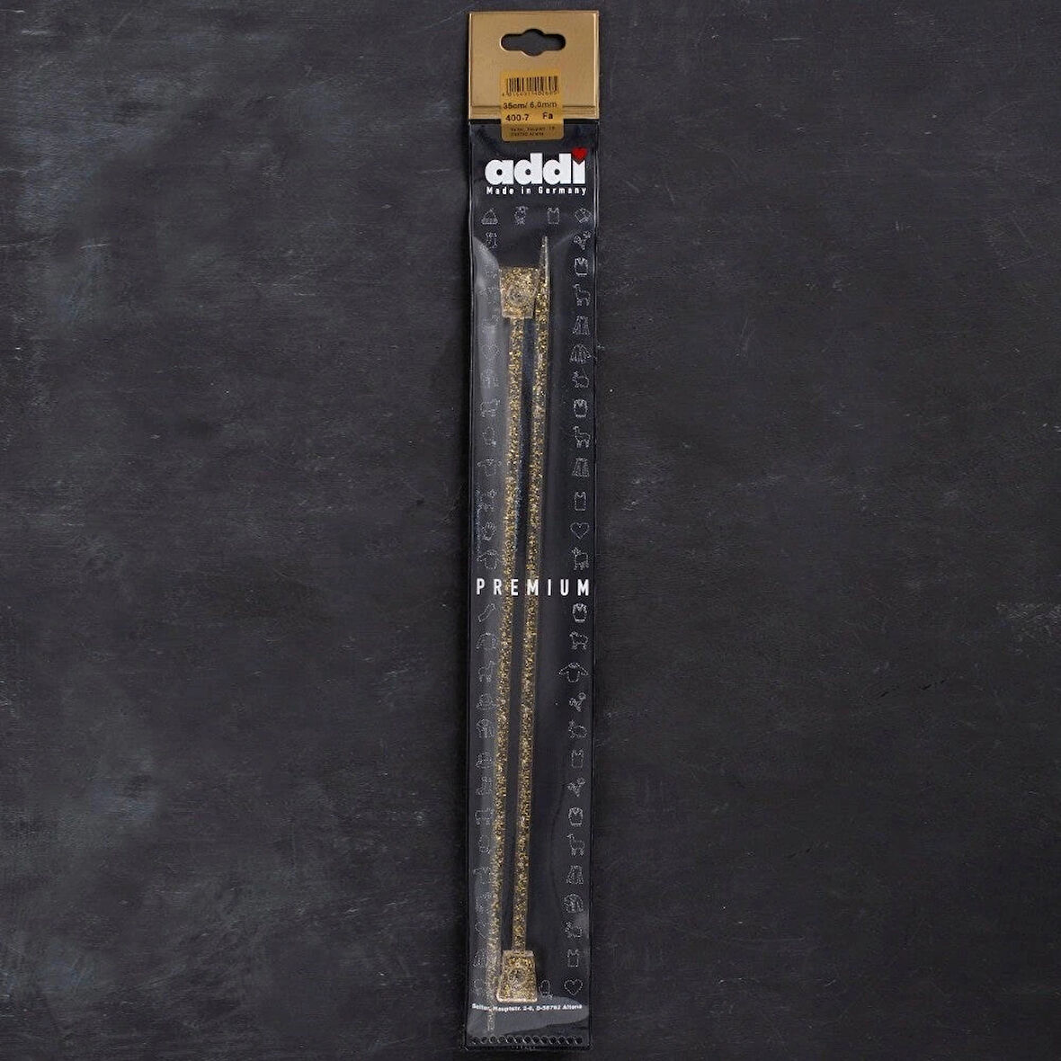 Leyloş Champagner 6mm 35cm Örgü Şişi - 400-7