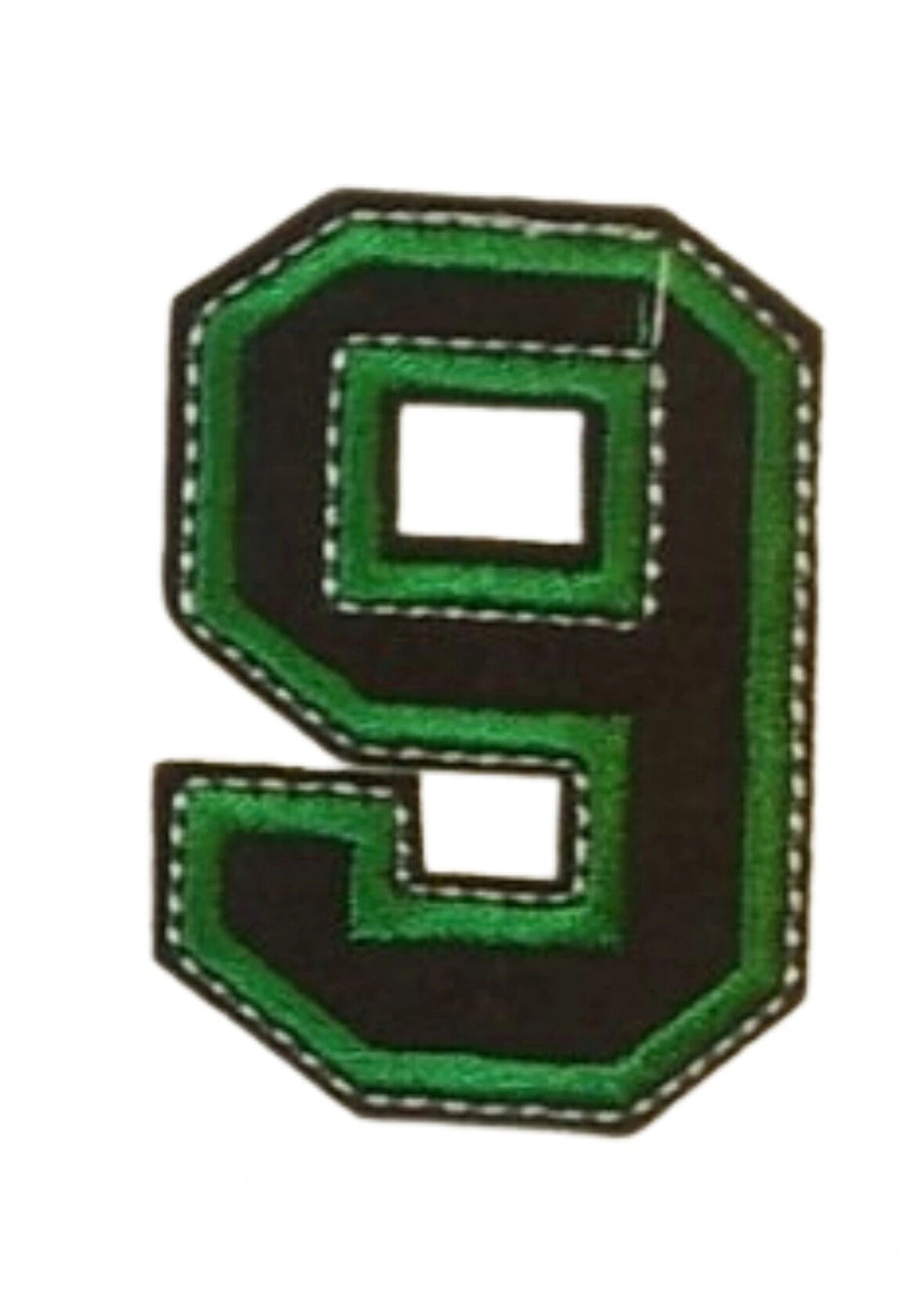 Aplike Ütü İle Yapışan 9  Rakamı Arma 4x5 Cm