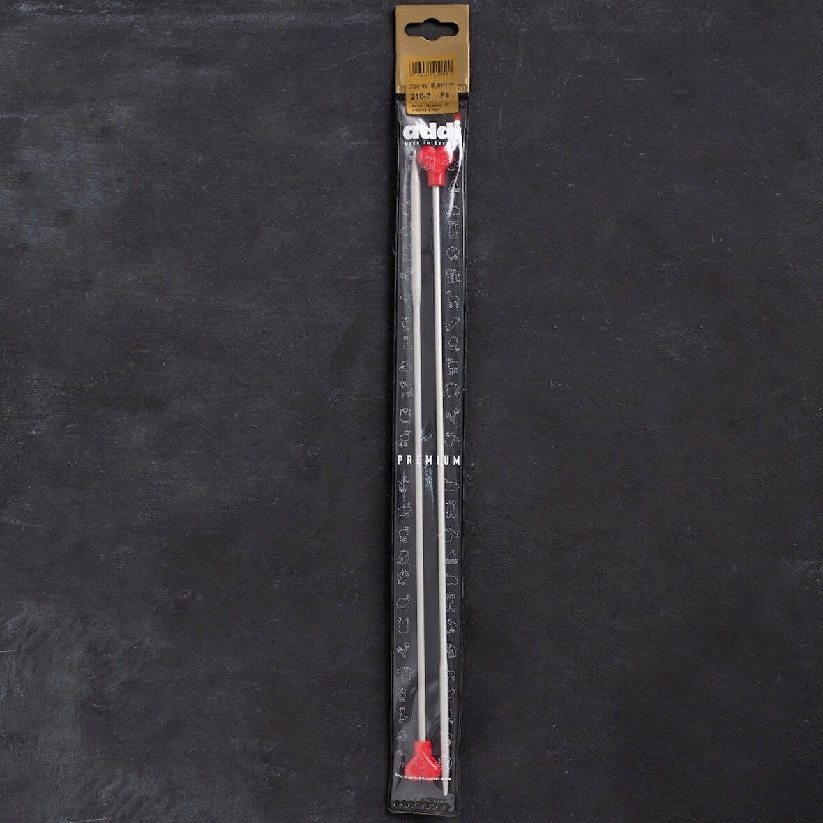 Leyloş 5mm 35cm Klasik Alüminyum Hızlı Örgü Şişi - 2