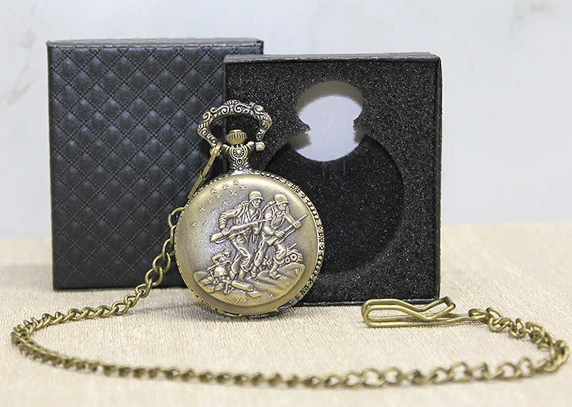 Özel Kutulu Çanakkale Destanı Köstekli Saat