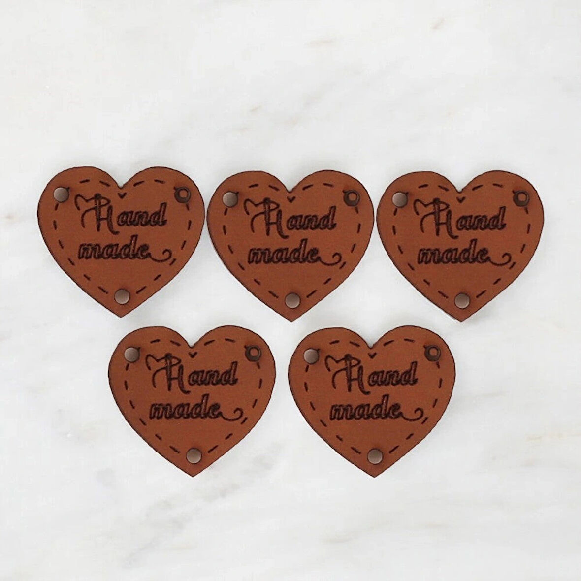 Leyloş Crafts Handmade Deri Arma 5 Adet - 1562