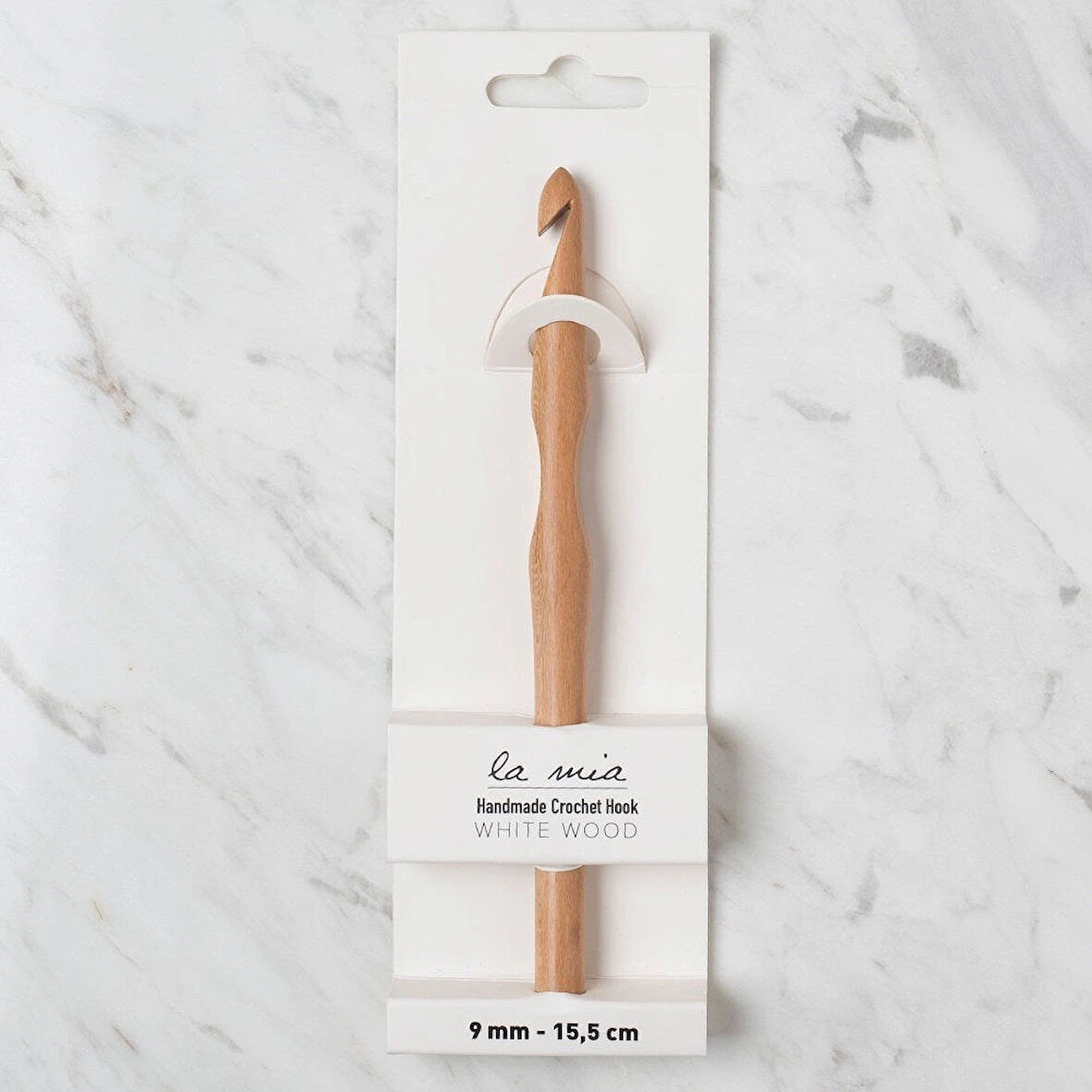 Leyloş Whitewood 9 Mm 15.5 Cm Ahşap Yün Tığ