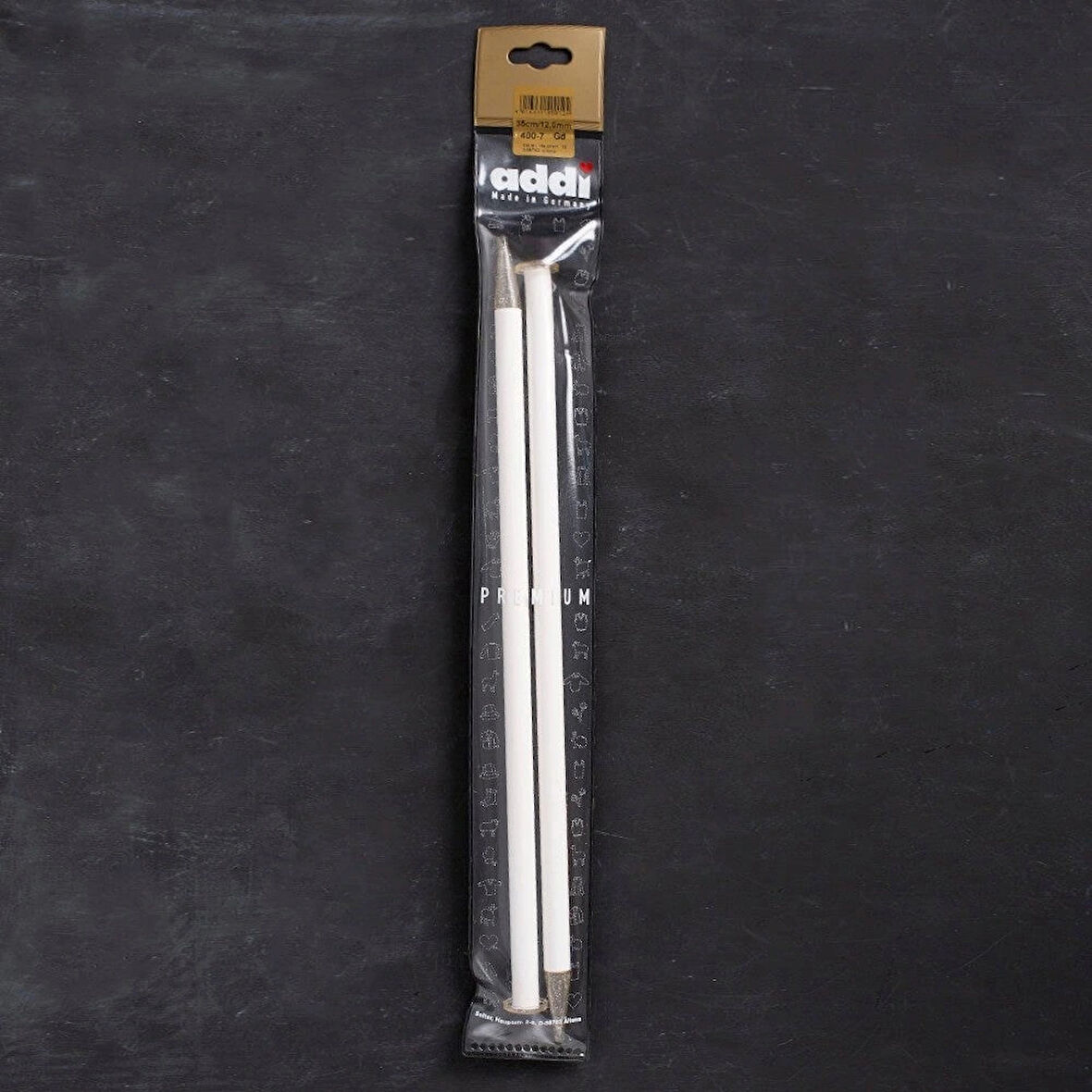 Leyloş Champagner 12mm 35cm M Örgü Şişi - 400-7