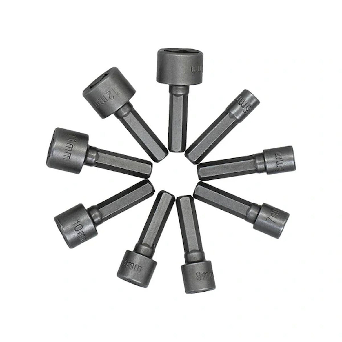 9 Parça Manyetik Somun Adaptörü