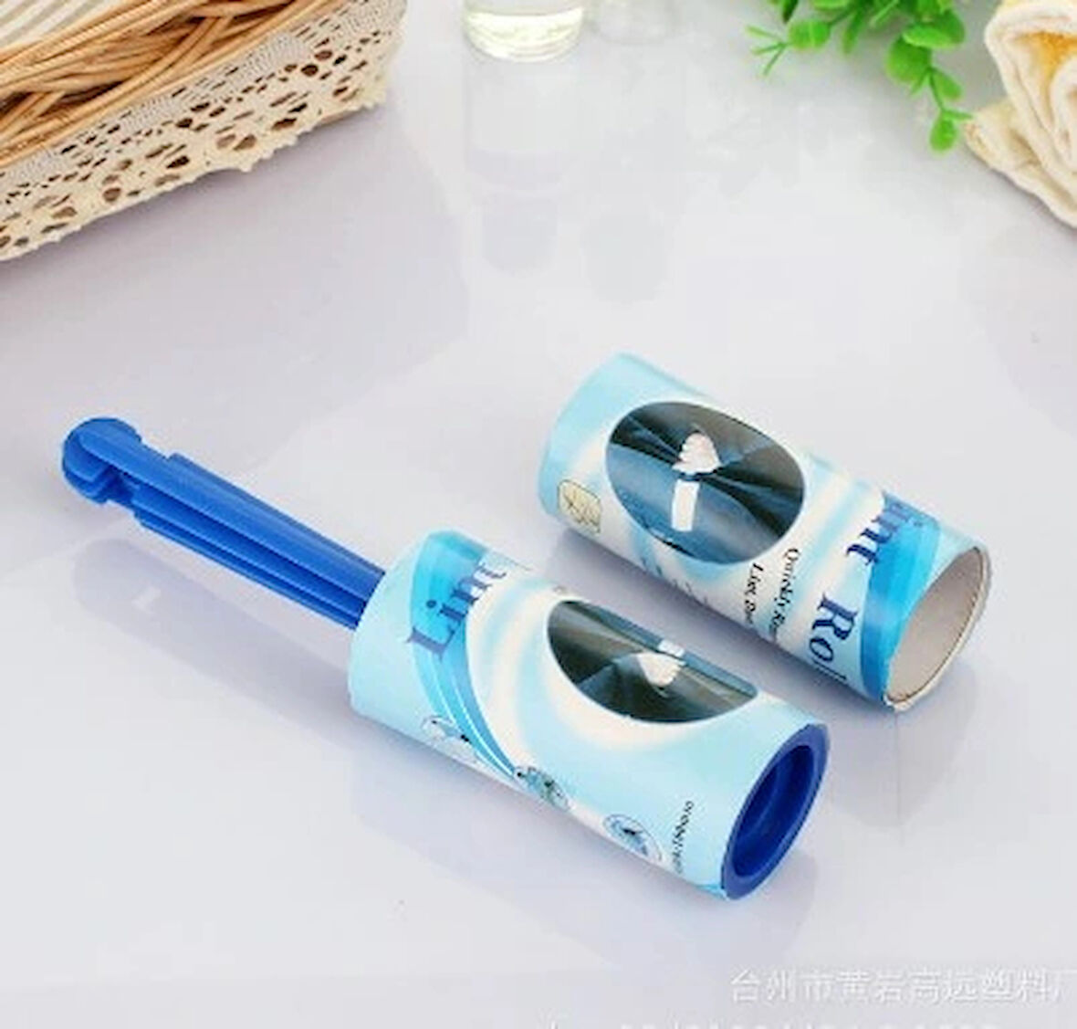 Yapışkanlı Tüy Toz Toplayıcı Rulo Seti