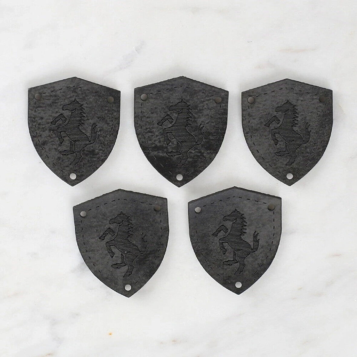 Leyloş Crafts Figürlü Deri Arma 5 Adet - 1581