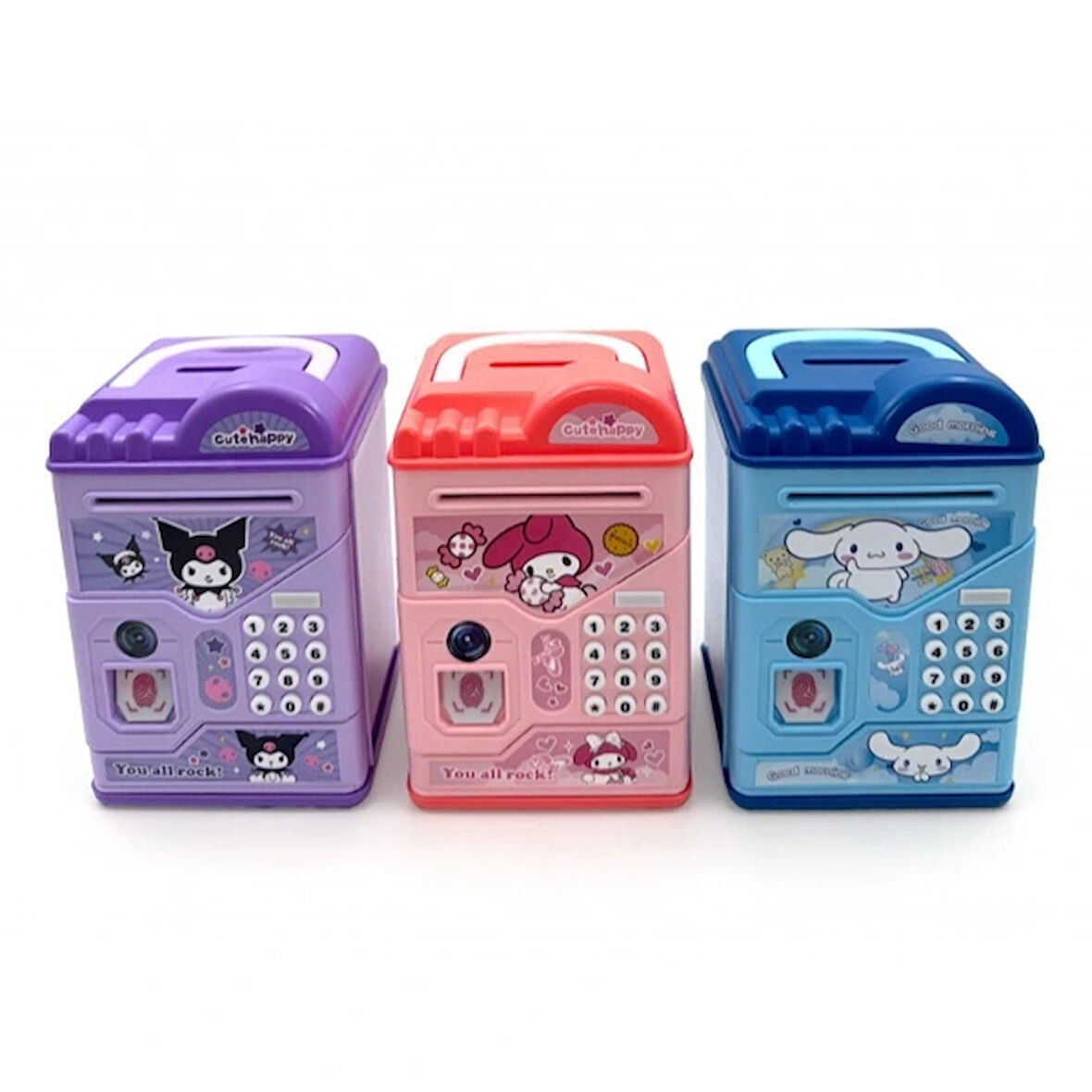 Kuromi Ve Arkadaşları Şifreli Atm Kumbara