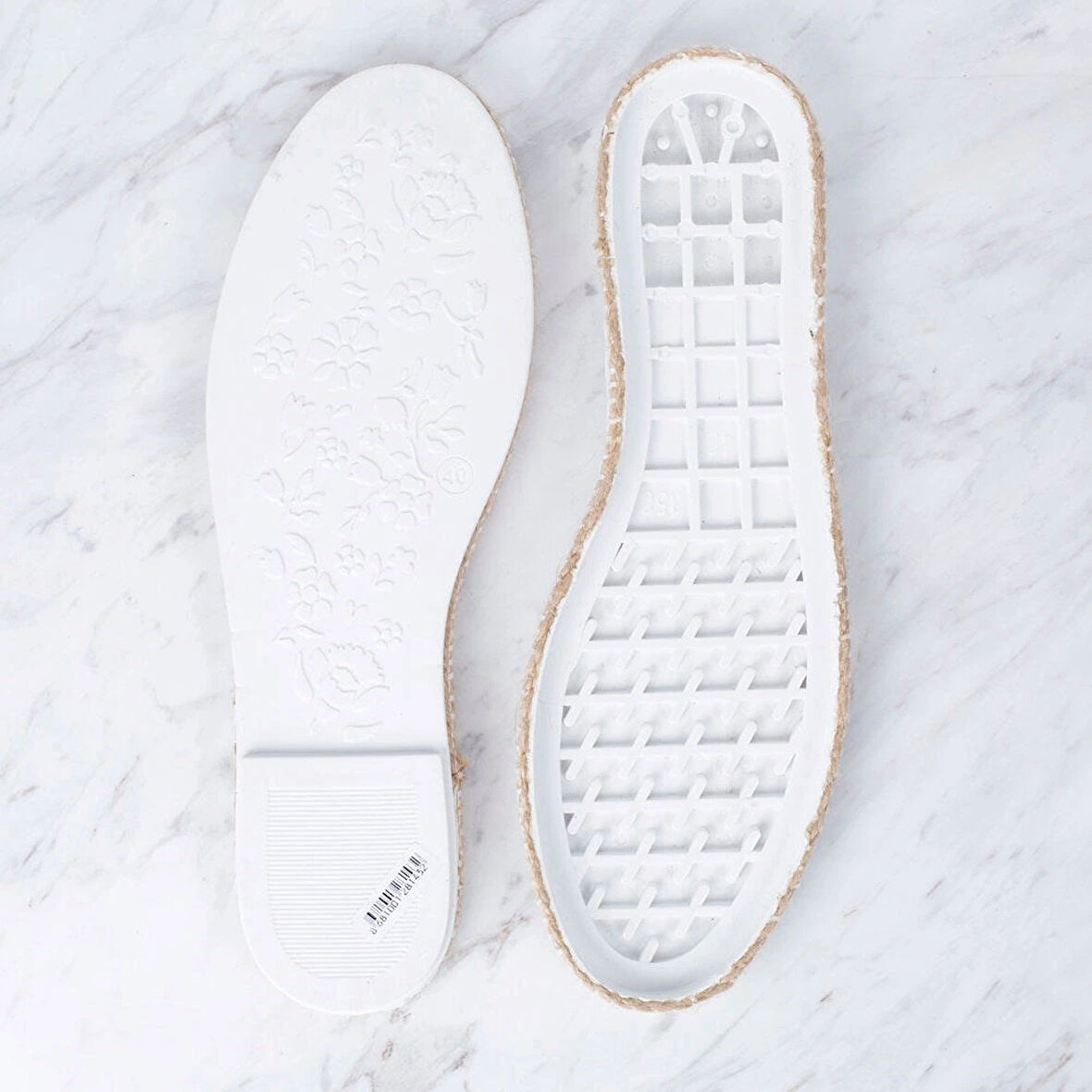 Leyloş Dar Hasır Espadril / Ayakkabı Tabanı 40 Numa