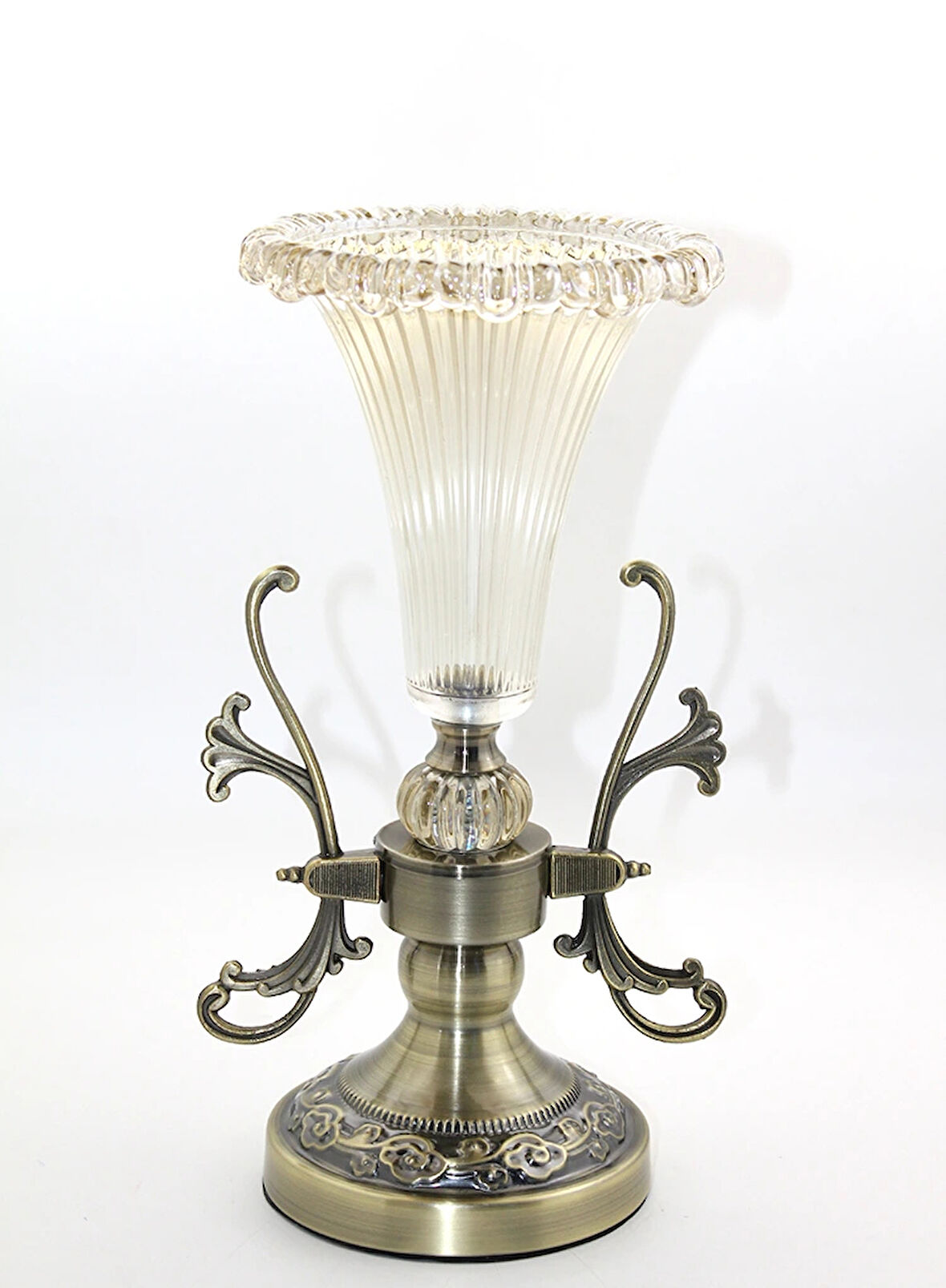 Cam Şamdan Tekli Model 1